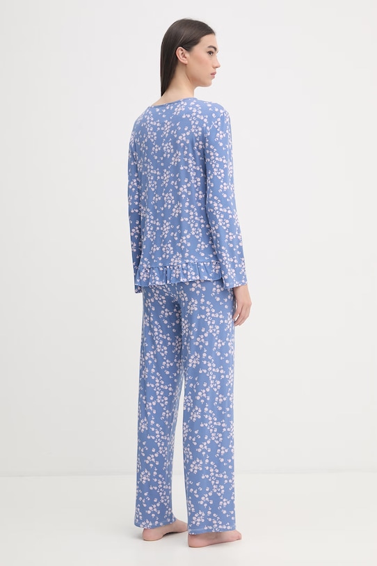 United Colors of Benetton piżama dwuczęściowa damska 38C83P04I niebieski SS26