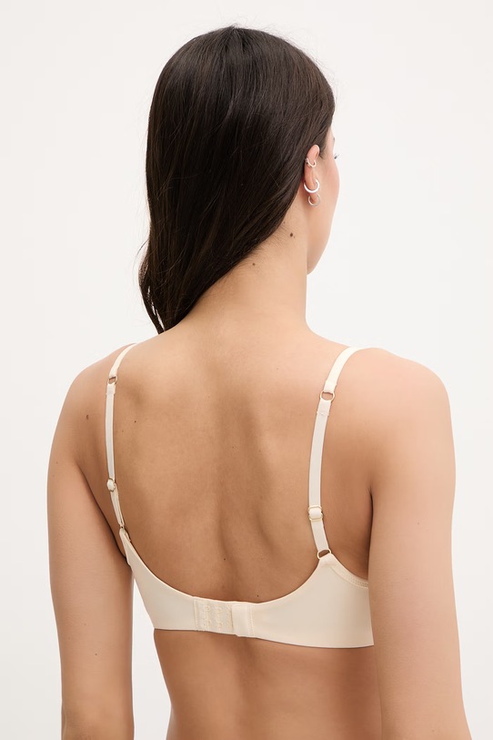 Odjeća United Colors of Benetton plunge grudnjak 3LEG1R02A bež