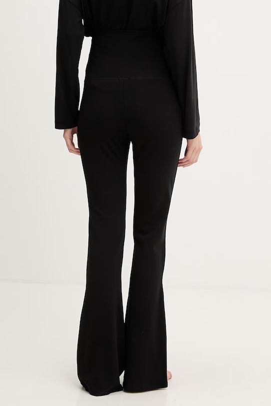 Oblečenie United Colors of Benetton pyžamové nohavice dámske bavlnené s elastanom 3LGP3F04Y čierna