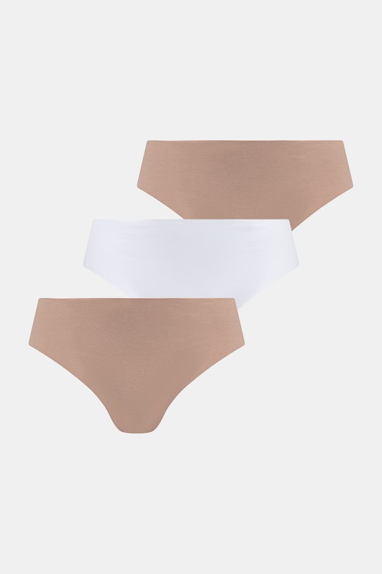 United Colors of Benetton figi damskie 3-pack beżowy 3LVB1S02X