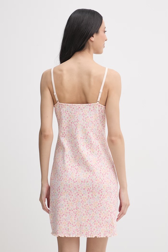 Oblačila United Colors of Benetton spalna srajca ženska bombažna 3OJC3C01M oranžna