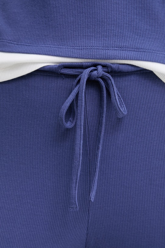 United Colors of Benetton dvodelna ženska pižama 3P2Y3P04K mornarsko modra