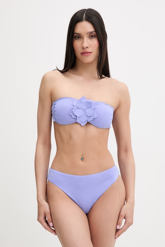 United Colors of Benetton plavková podprsenka dámská 3P6H5R05Q fialová SS26