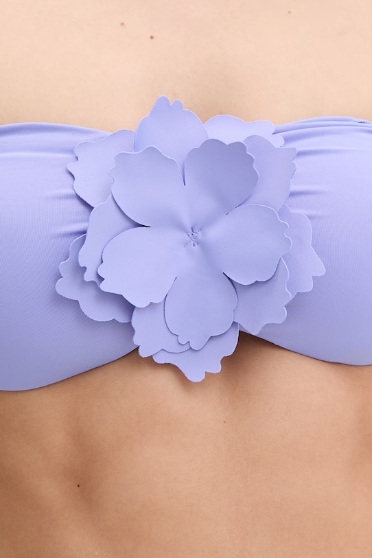 United Colors of Benetton plavková podprsenka dámská fialová 3P6H5R05Q