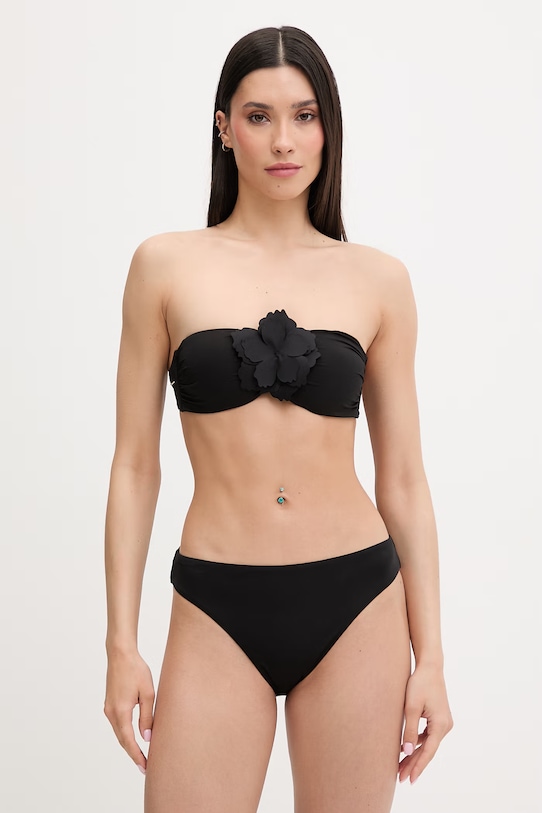 United Colors of Benetton plavková podprsenka dámska 3P6H5R05Q čierna SS26