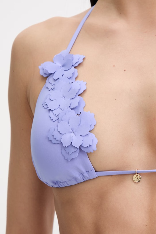 United Colors of Benetton kopalni nedrček ženski vijolična 3P6H5R05R