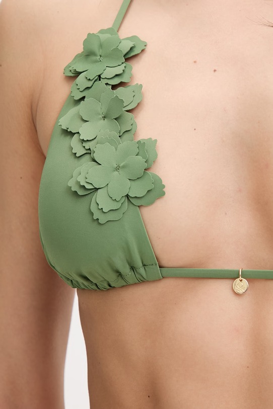 United Colors of Benetton kopalni nedrček ženski zelena 3P6H5R05R