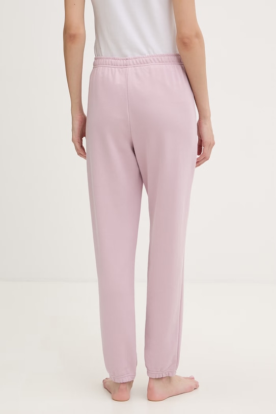 Odzież United Colors of Benetton spodnie piżamowe damskie z bawełną 3WNW3F050 fioletowy