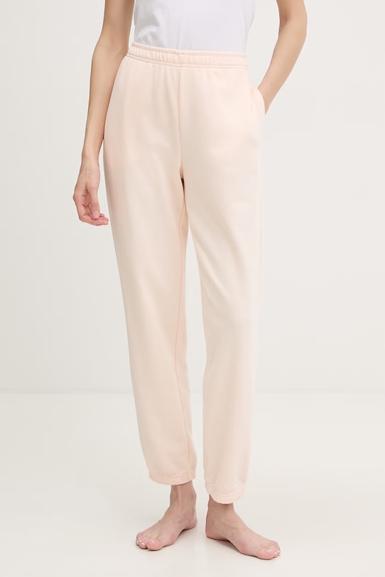 United Colors of Benetton spodnie piżamowe damskie z bawełną pomarańczowy 3WNW3F050