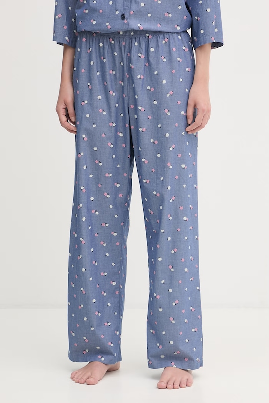 United Colors of Benetton piżama damska bawełniana niebieski 46QX3P00Z