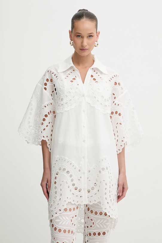 Charo Ruiz Ibiza koszula Tao klasyczny biały 263201