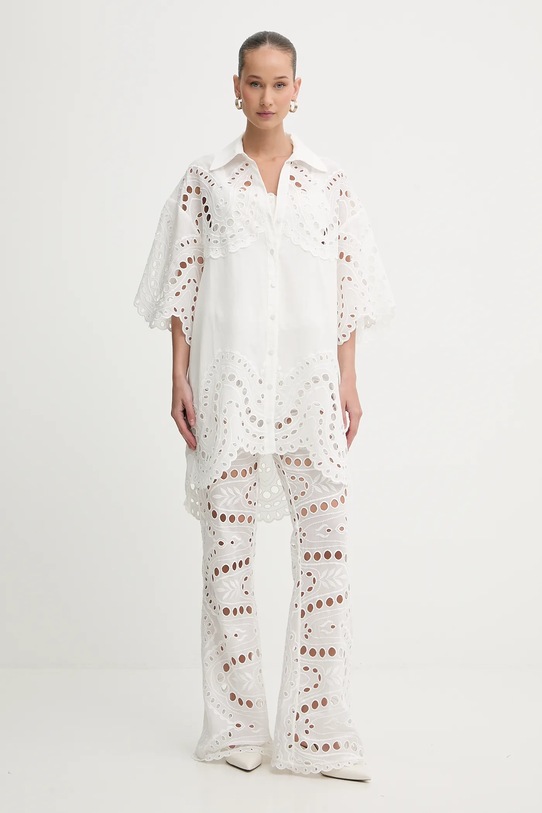 Charo Ruiz Ibiza koszula Tao 263201 biały SS26