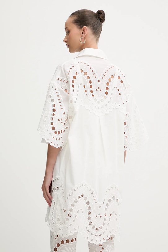 Odzież Charo Ruiz Ibiza koszula Tao 263201 biały