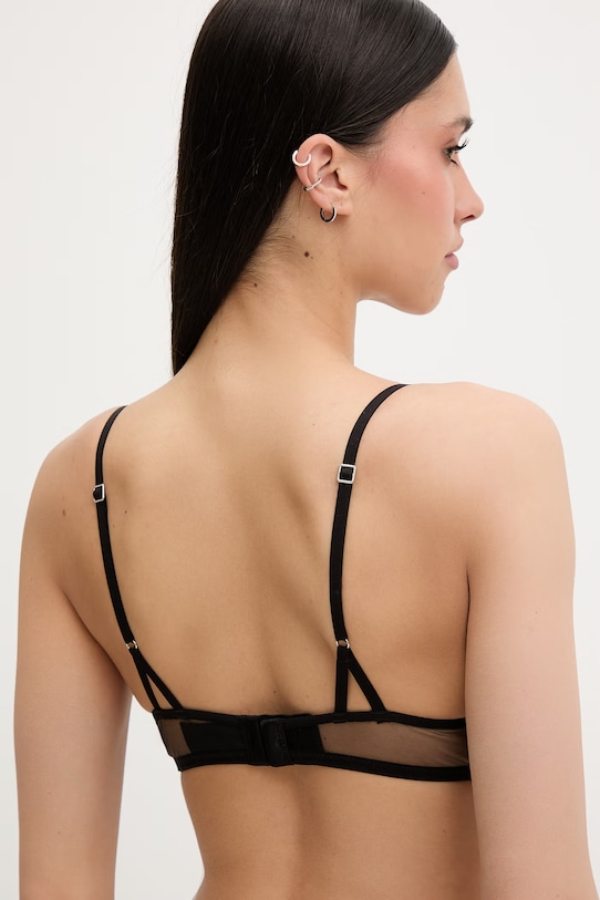 Ρούχα Calvin Klein Underwear τριγωνικό σουτιέν LV00QF8634 μαύρο