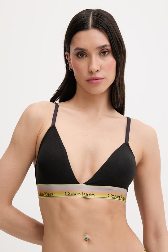 Calvin Klein Underwear nedrček z bombažem črna LV00QF8865