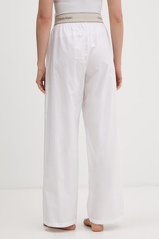 Oblečenie Calvin Klein Underwear pyžamové nohavice dámske bavlnené LV00QS7520 biela