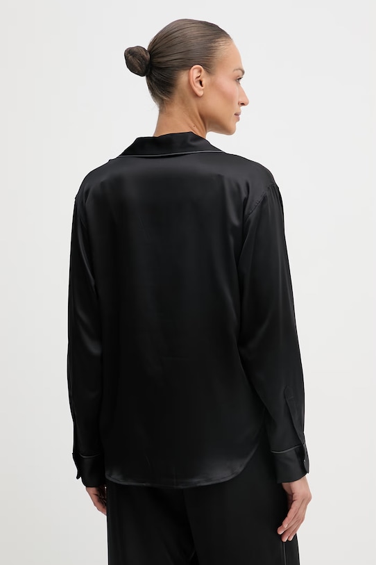 Calvin Klein Underwear pigiama a due parti da donna nero LV00QS7625