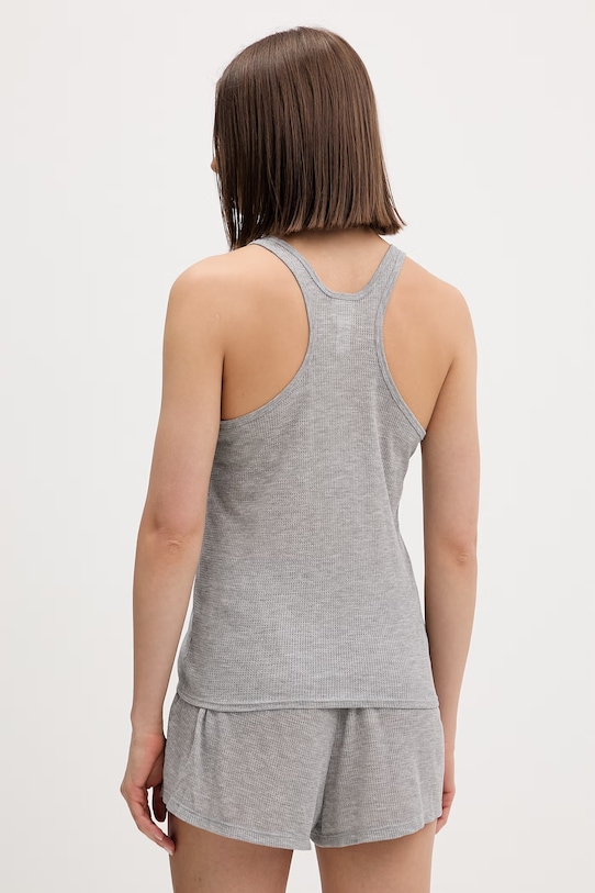 Calvin Klein Underwear dvojdielne pyžamo dámske s viskózou LV00QS7661 sivá SS26