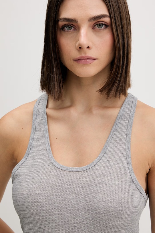 Calvin Klein Underwear dvojdielne pyžamo dámske s viskózou sivá LV00QS7661