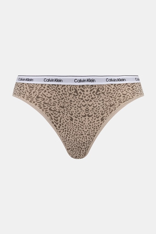 Oblačila Calvin Klein Underwear brazilske hlačke ženske paket 3 kosov LV00QD5396 bela