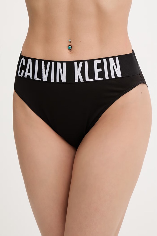 Calvin Klein Underwear klasične hlačke ženske črna LV00QF8753