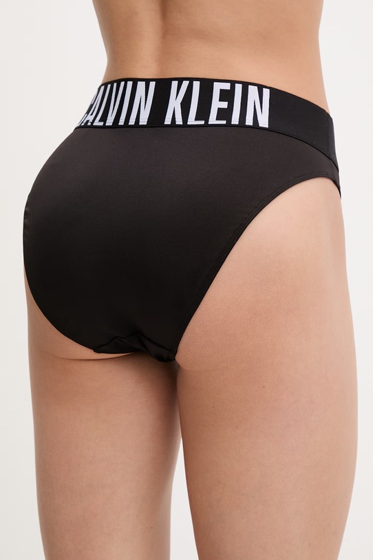 Oblačila Calvin Klein Underwear klasične hlačke ženske LV00QF8753 črna