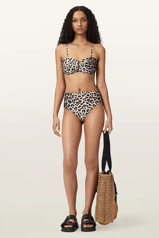 AllSaints bikini damskie TALARIA brązowy W008WE