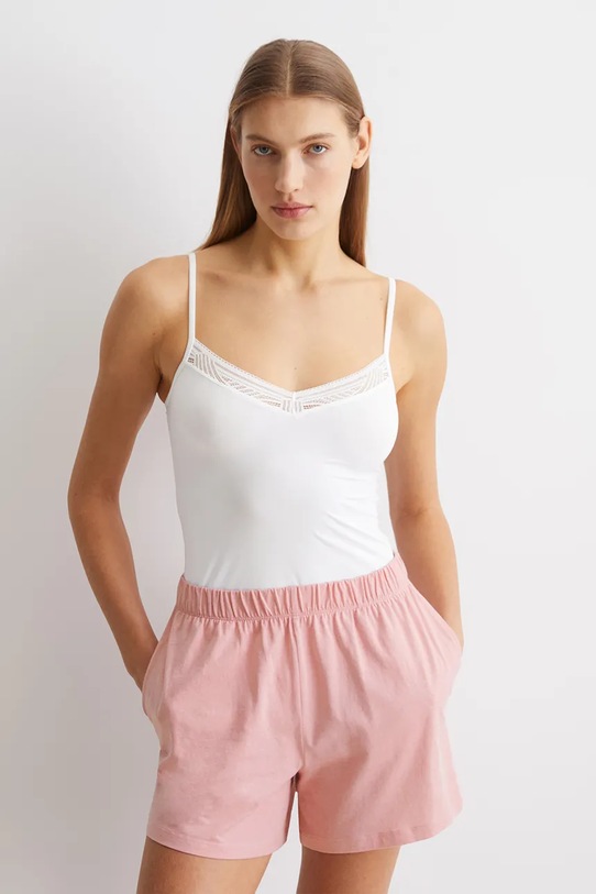 Marc O'Polo top piżamowy dzianina biały 10222638