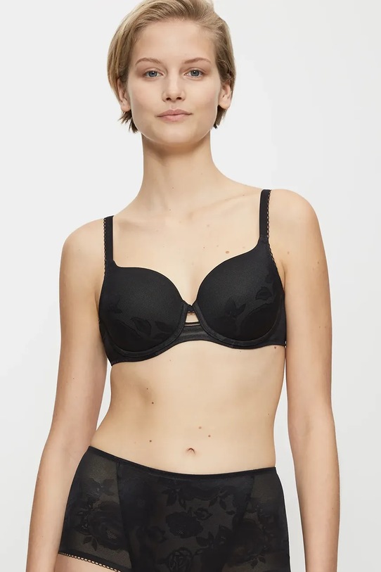 Triumph biustonosz Wild Rose Sensation dzianina czarny 10205990