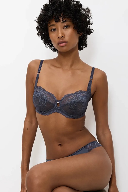 Triumph biustonosz Wild Peony Florale granatowy 10209608