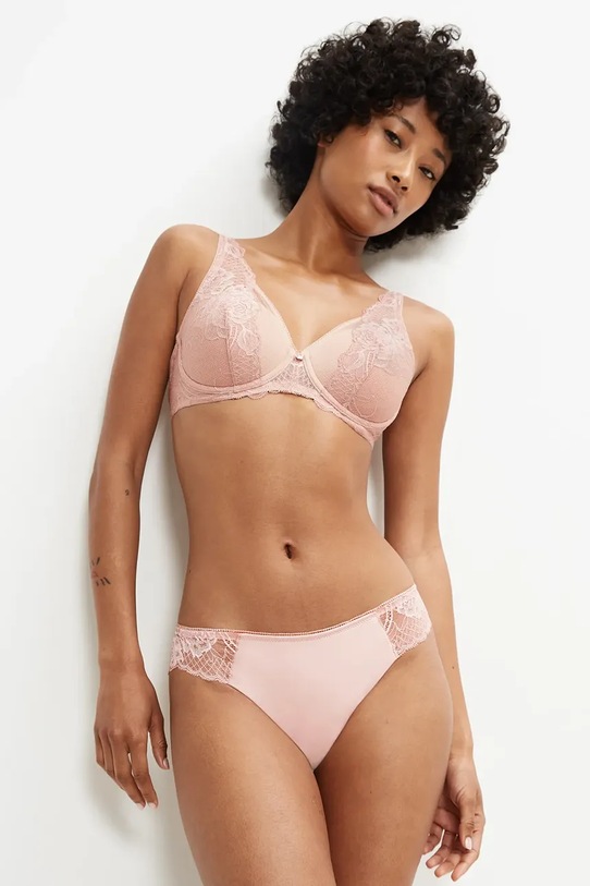 Odzież Triumph figi Wild Peony Florale 10209603 różowy