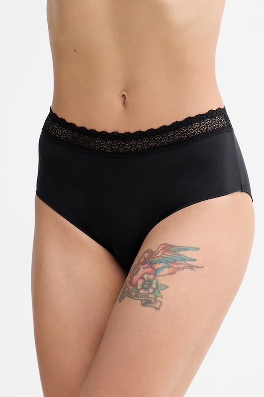 Triumph figi Feel of Modal dzianina czarny 10214399