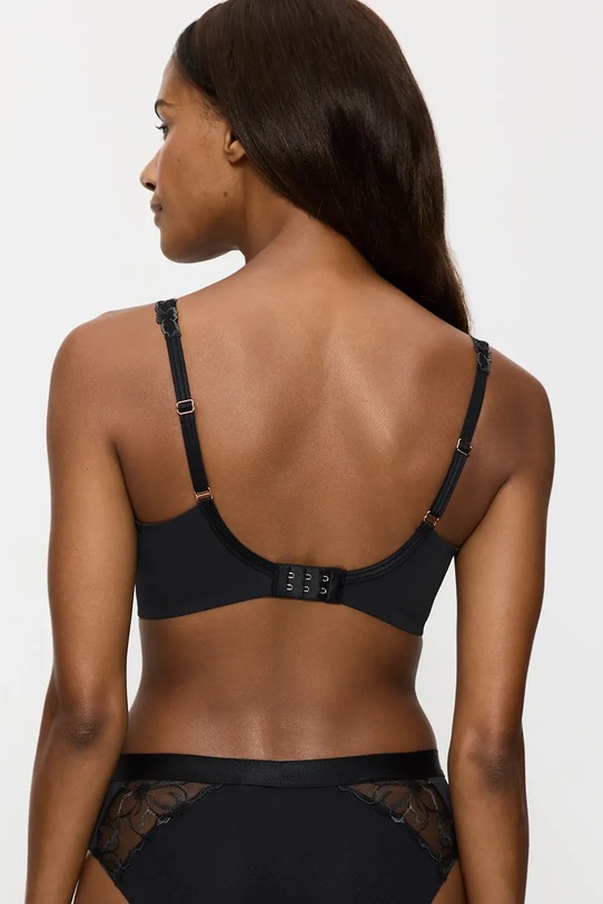 Triumph biustonosz Wild Azalea Florale 10219852 czarny AA00