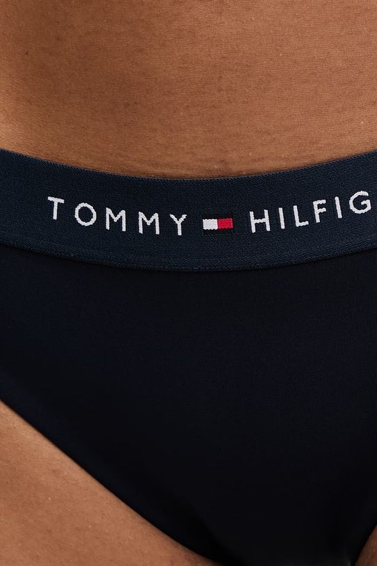 Tommy Hilfiger plavkové nohavičky dámske tmavomodrá UW0UW06363