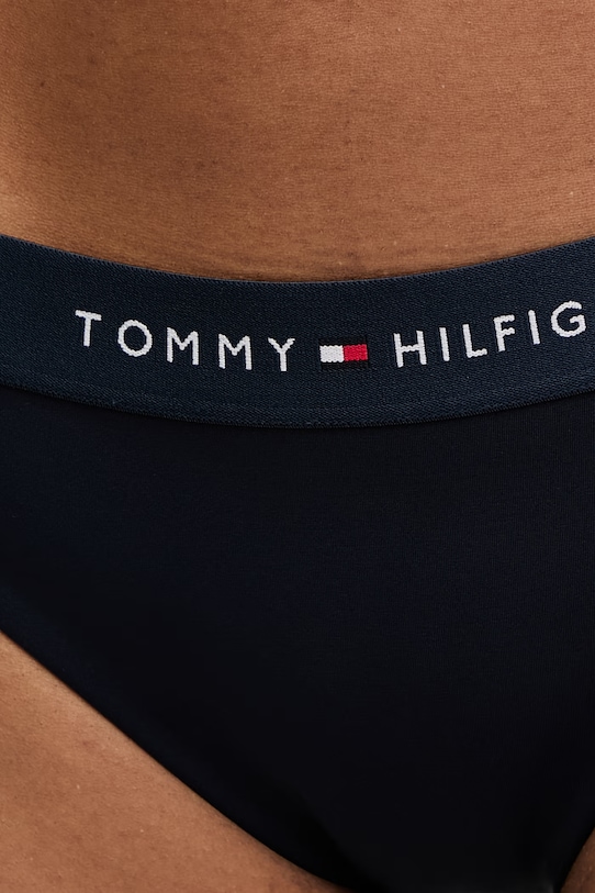 Tommy Hilfiger plavkové nohavičky dámske tmavomodrá UW0UW06363