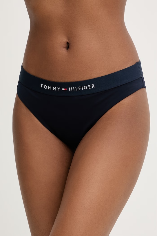 Tommy Hilfiger chiloți de baie pentru femei bleumarin UW0UW06364