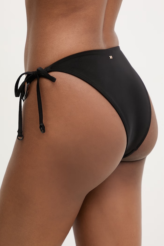 Odzież Tommy Hilfiger figi kąpielowe damskie UW0UW06389 czarny