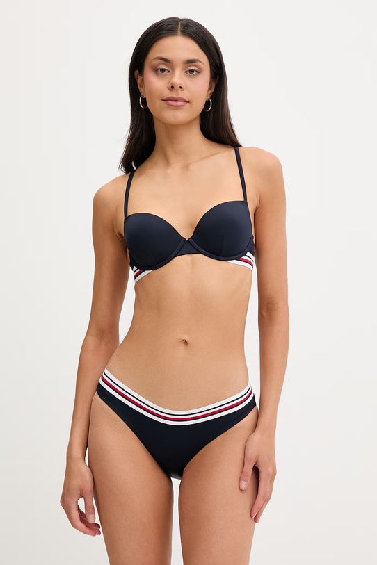 Tommy Hilfiger plavková podprsenka dámská UW0UW06352 námořnická modř SS26