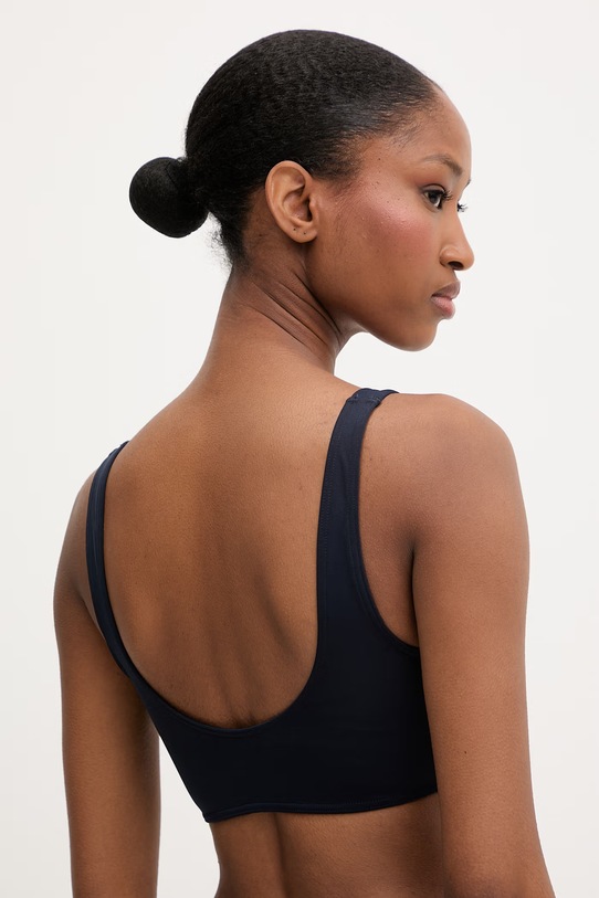 Oblečení Tommy Hilfiger plavková podprsenka dámská UW0UW06359 námořnická modř