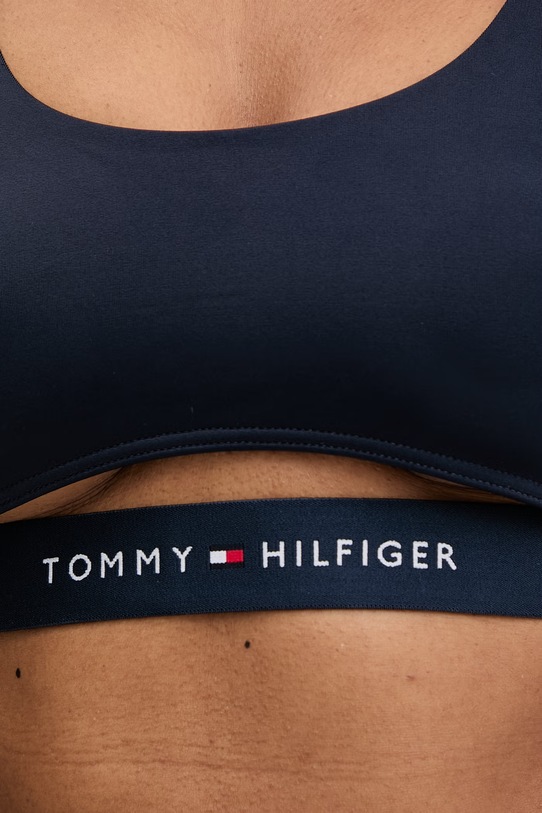 Tommy Hilfiger plavková podprsenka dámská námořnická modř UW0UW06359