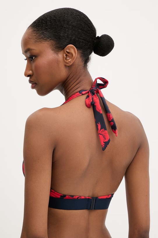 Odzież Tommy Hilfiger biustonosz kąpielowy damski UW0UW06368 granatowy