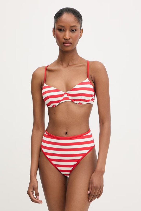 Tommy Hilfiger biustonosz kąpielowy damski UW0UW06405 czerwony SS26