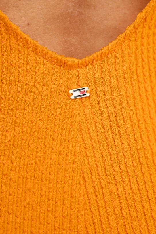 Tommy Hilfiger jednodílné plavky dámské UW0UW06522 oranžová