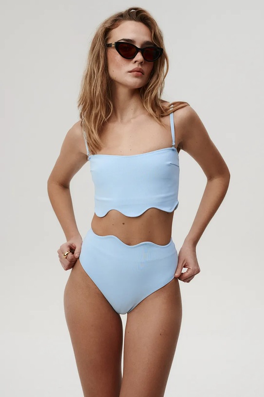 Undress Code figi kąpielowe Dashing Bikini Bottom dół niebieski 1206UC