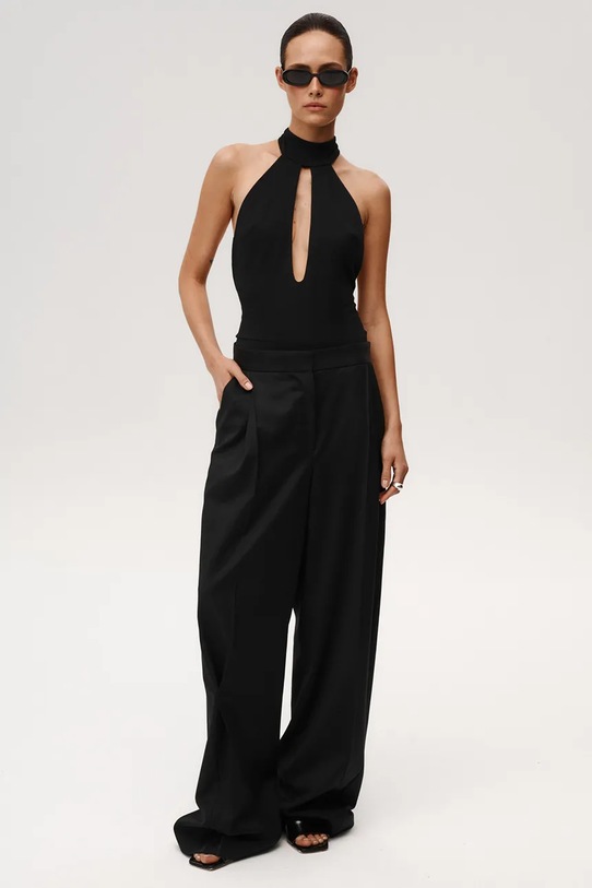 Undress Code body damskie z wiskozą Beau Bodysuit 1238 czarny SS26