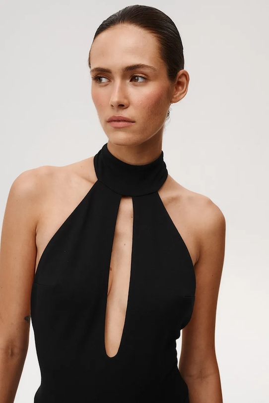 Undress Code body damskie z wiskozą Beau Bodysuit 1238 czarny