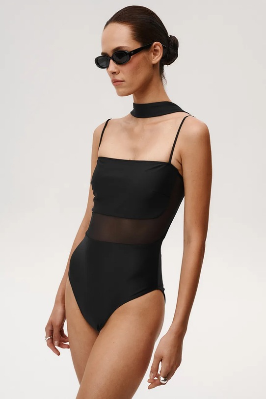 Odzież Undress Code strój kąpielowy jednoczęściowy damski Hideaway Swimsuit 1254 czarny