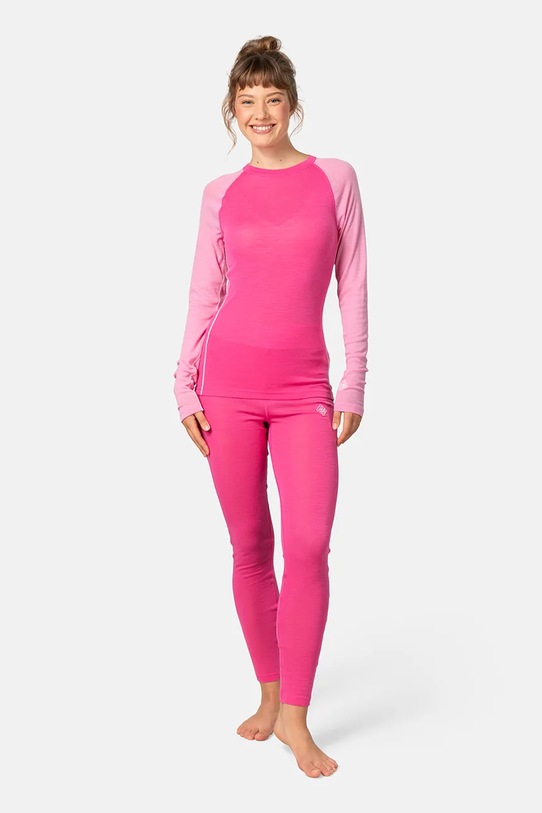 Kari Traa komplet bielizny funkcyjnej Kaia sporty zimowe różowy 623926