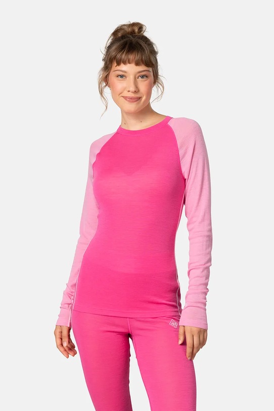 Odzież Kari Traa komplet bielizny funkcyjnej Kaia 623926 różowy