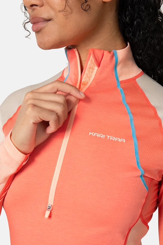 Kari Traa Γυναικεία με πρόσμιξη μαλλιού Alma 623666 πορτοκαλί